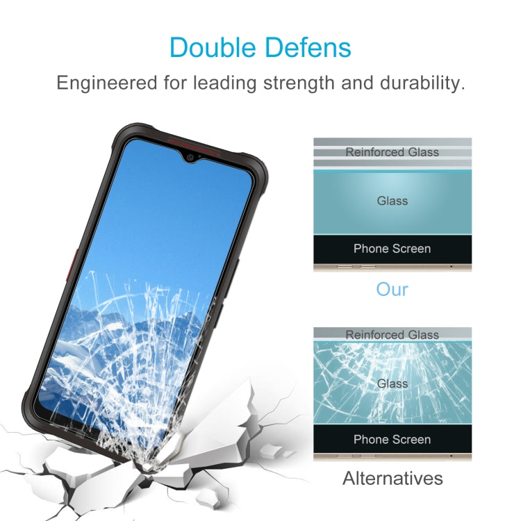 10 PCS 0.26mm 9H 2.5D Tempered Glass Film For AGM  Glory G1
