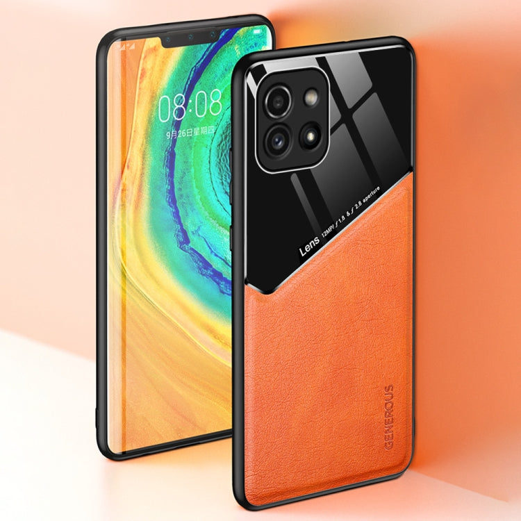 For Samsung Galaxy A03 Leather Glass Magnet Phone Case