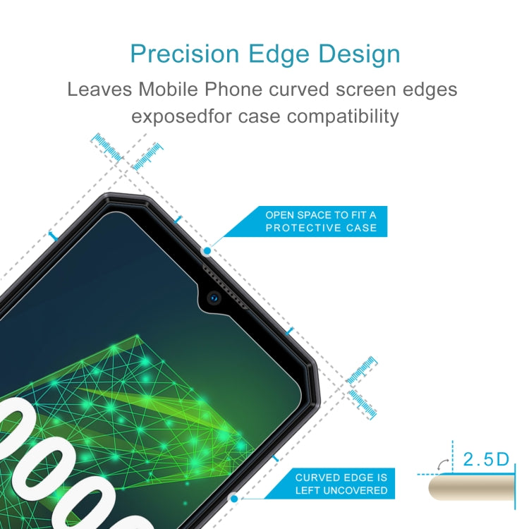 10 PCS 0.26mm 9H 2.5D Tempered Glass Film For Oukitel K15 Pro