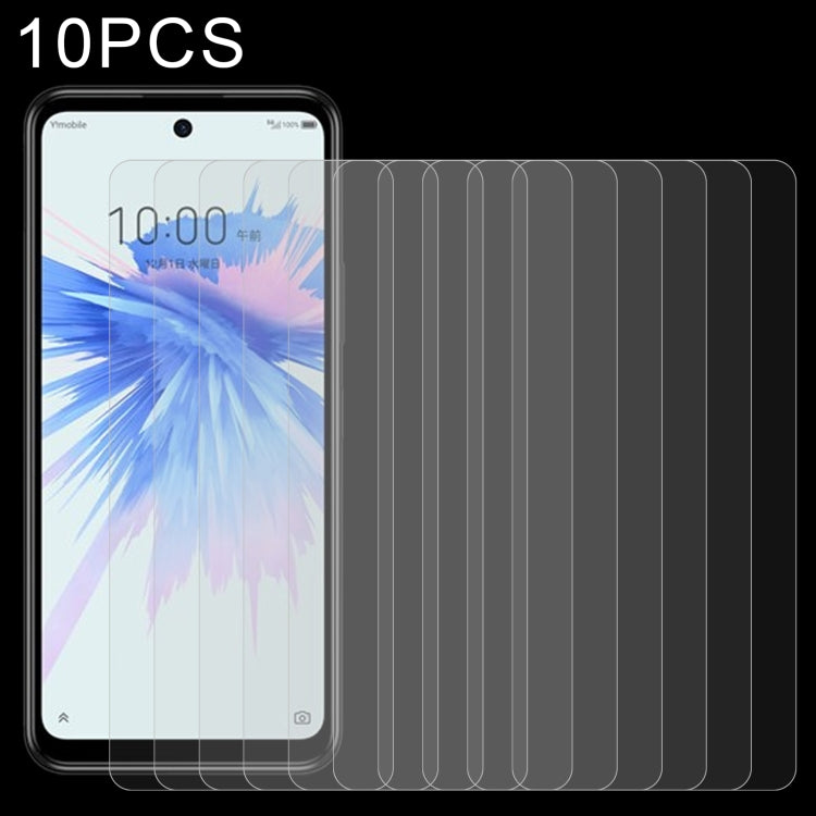 10 PCS 0.26mm 9H 2.5D Tempered Glass Film For ZTE Libero 5G II