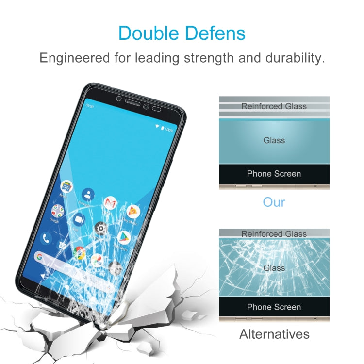 10 PCS 0.26mm 9H 2.5D Tempered Glass Film For Wiko Sunny 5 Lite
