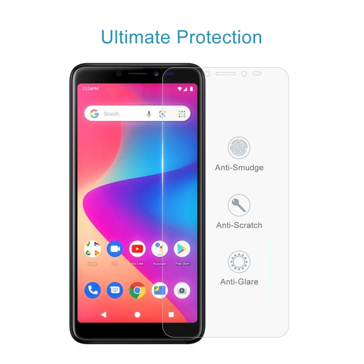 10 PCS 0.26mm 9H 2.5D Tempered Glass Film For BLU Studio X10+