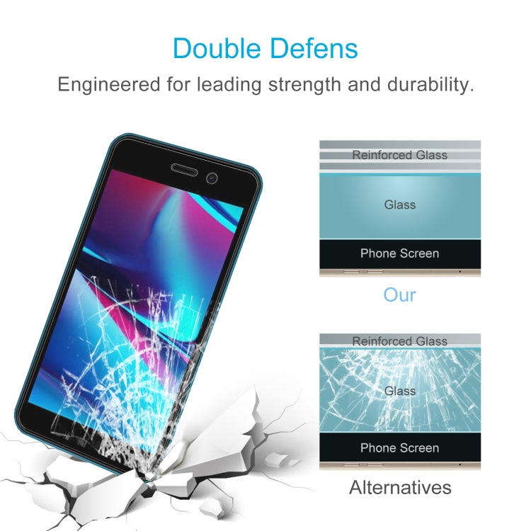 10 PCS 0.26mm 9H 2.5D Tempered Glass Film For BLU Studio X10L