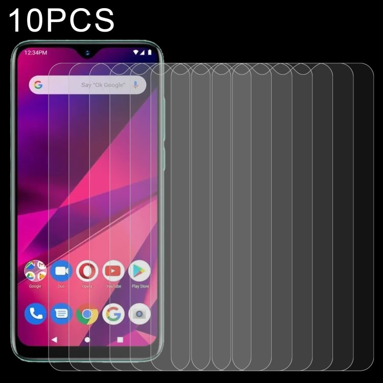 10 PCS 0.26mm 9H 2.5D Tempered Glass Film For BLU G80