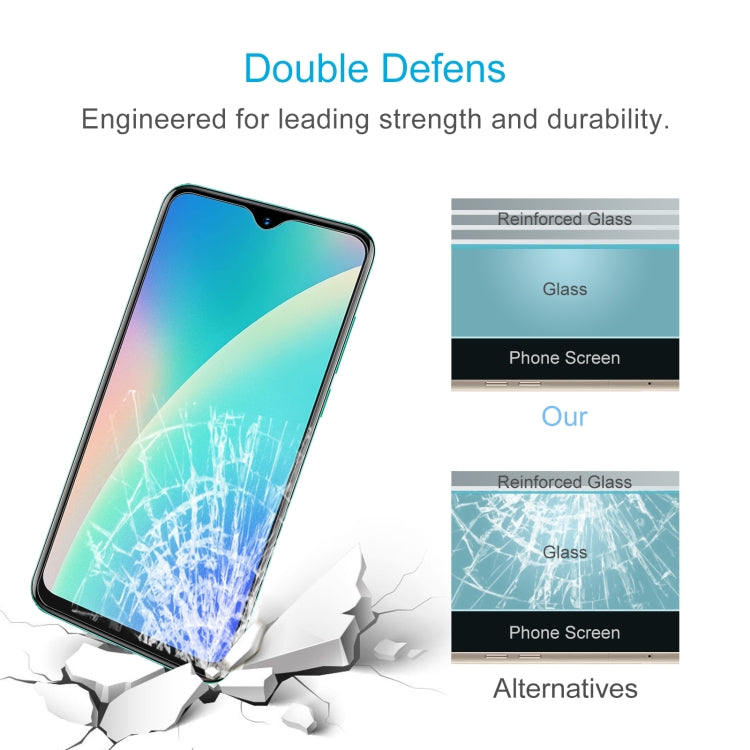 10 PCS 0.26mm 9H 2.5D Tempered Glass Film For BLU Vivo XL6