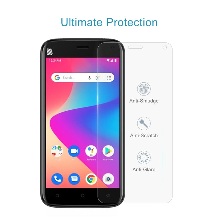 10 PCS 0.26mm 9H 2.5D Tempered Glass Film For BLU J5L