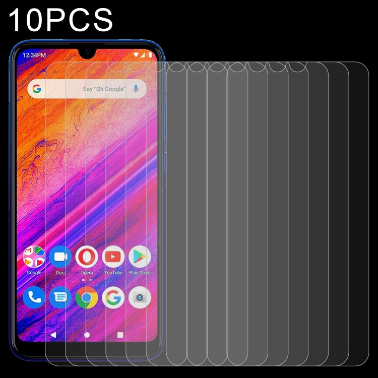 10 PCS 0.26mm 9H 2.5D Tempered Glass Film For BLU G8