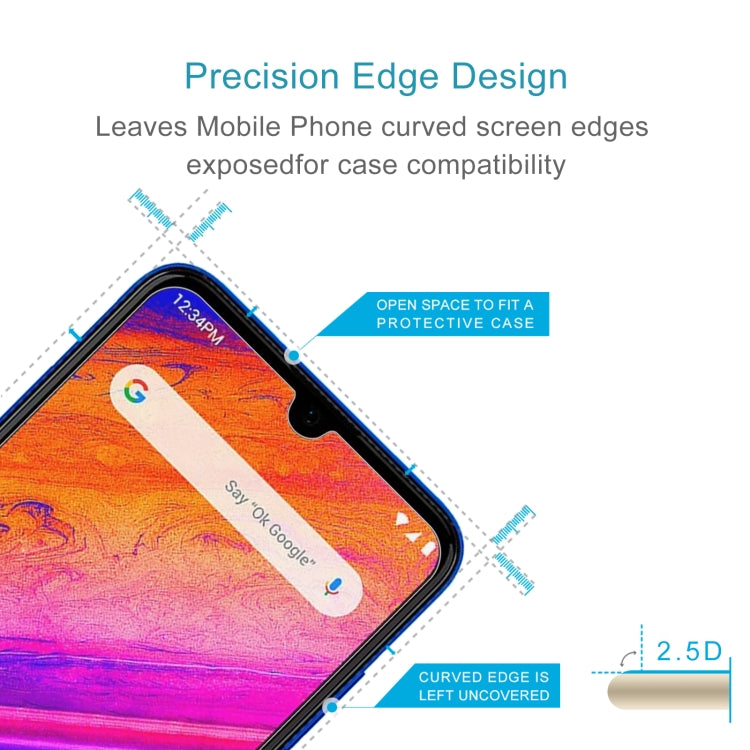10 PCS 0.26mm 9H 2.5D Tempered Glass Film For BLU G8