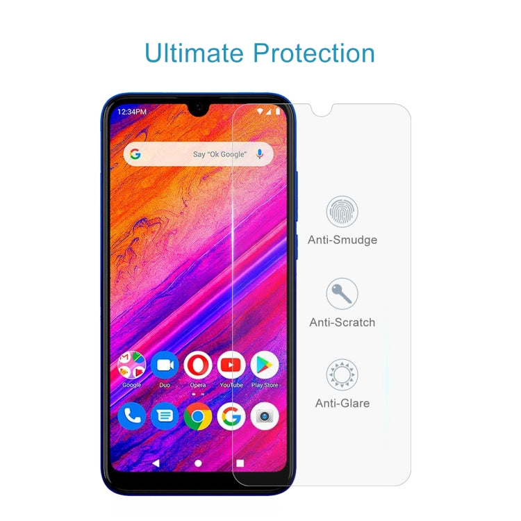 10 PCS 0.26mm 9H 2.5D Tempered Glass Film For BLU G8