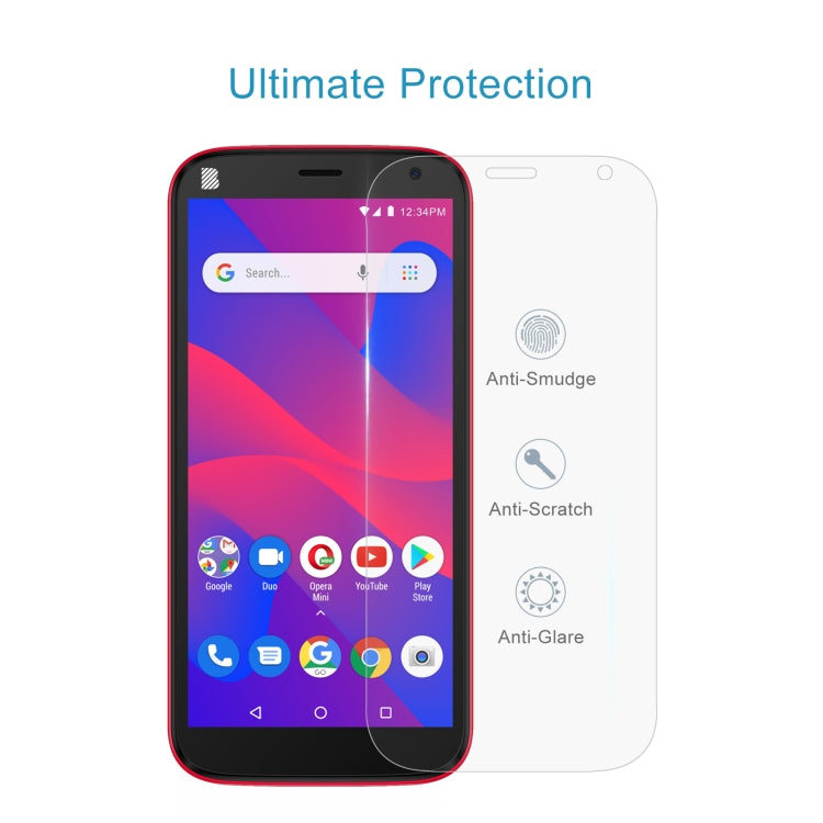 10 PCS 0.26mm 9H 2.5D Tempered Glass Film For BLU C5 Plus