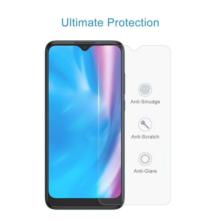 50 PCS 0.26mm 9H 2.5D Tempered Glass Film For Alcatel 3X Plus