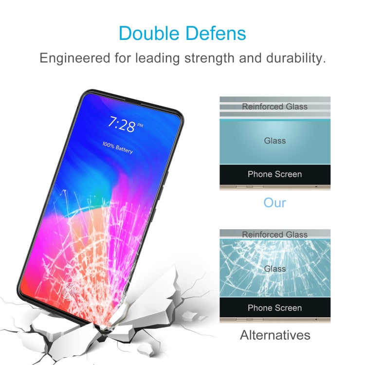 50 PCS 0.26mm 9H 2.5D Tempered Glass Film For BLU Bold N1
