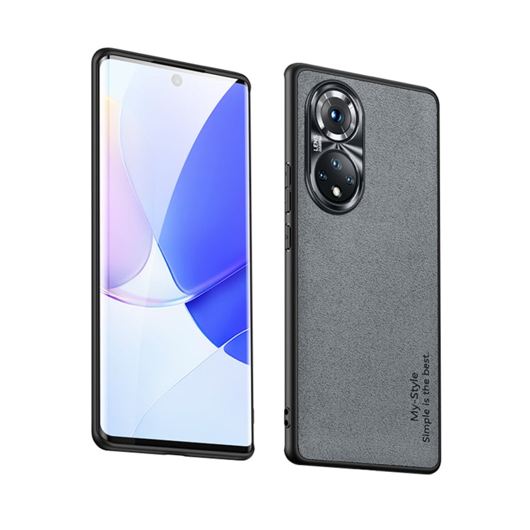 For Huawei nova 9 Pro Suede Leather Phone Case