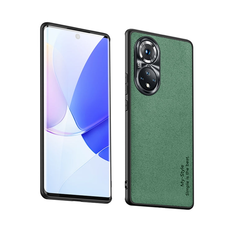 For Huawei nova 9 Pro Suede Leather Phone Case