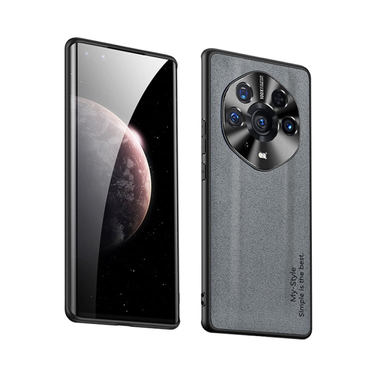 For Honor Magic3 Pro+ Suede Leather Phone Case