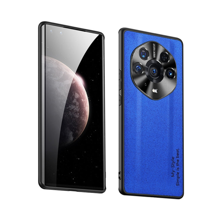 For Honor Magic3 Pro+ Suede Leather Phone Case