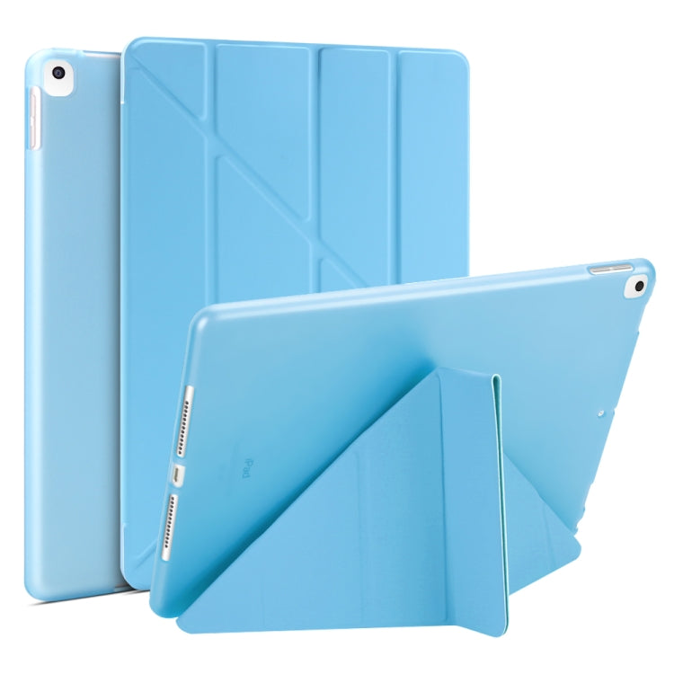 Multi-folding PU Leather Matte TPU Tablet Case For iPad Pro 10.2 2021 / 2020 / 10.5 2017