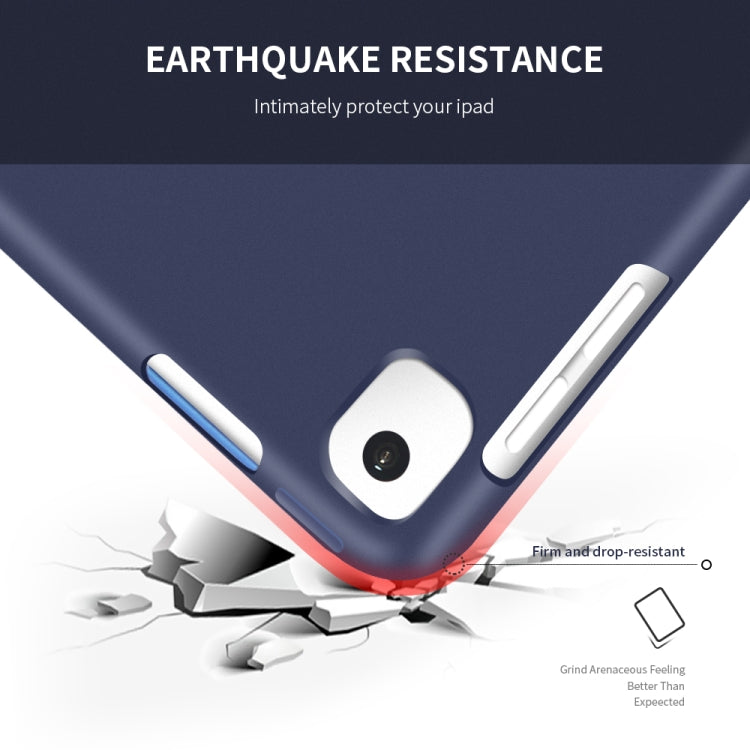 Multi-folding PU Leather Matte TPU Tablet Case For iPad Pro 10.2 2021 / 2020 / 10.5 2017