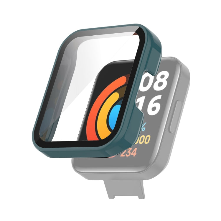 For Xiaomi Redmi Watch 2 Lite PC + Tempered Glass Watch Protective Case