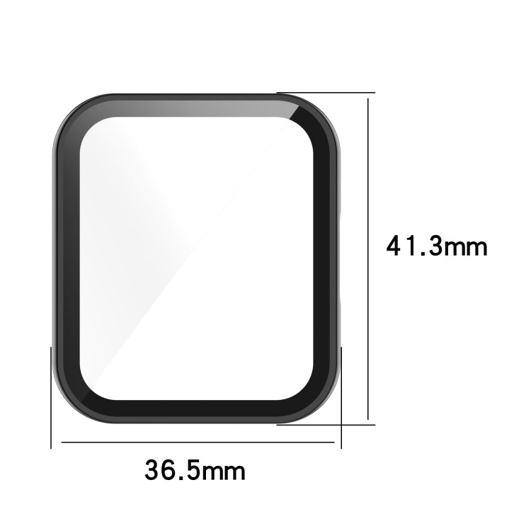 For Xiaomi Redmi Watch 2 Lite PC + Tempered Glass Watch Protective Case