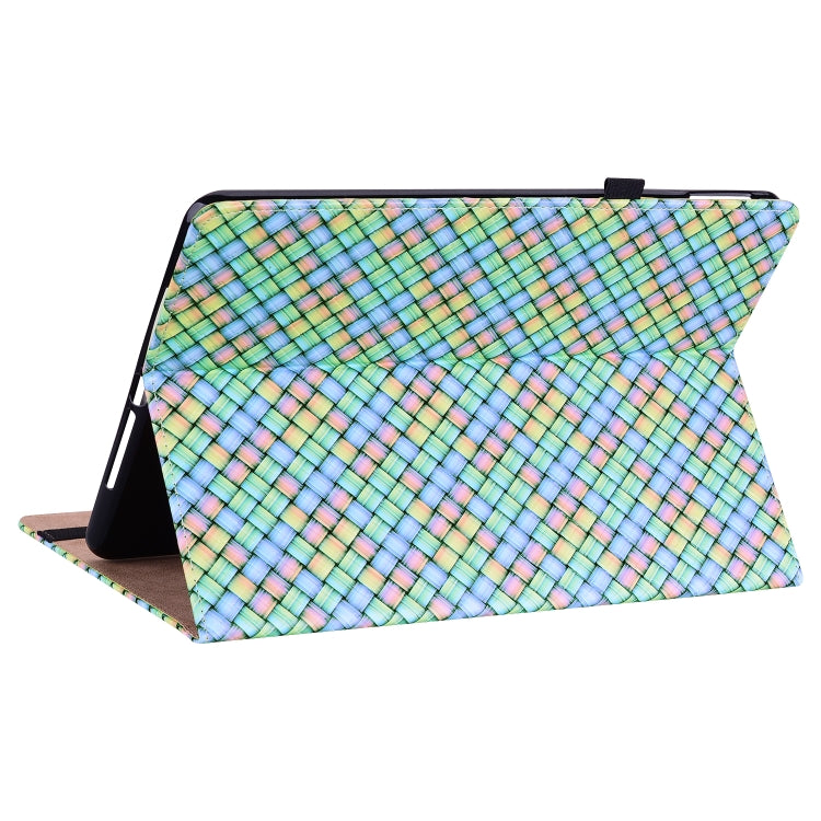 For Amazon Kindle Paperwhite 5 Color Weave Smart Leather Tablet Case