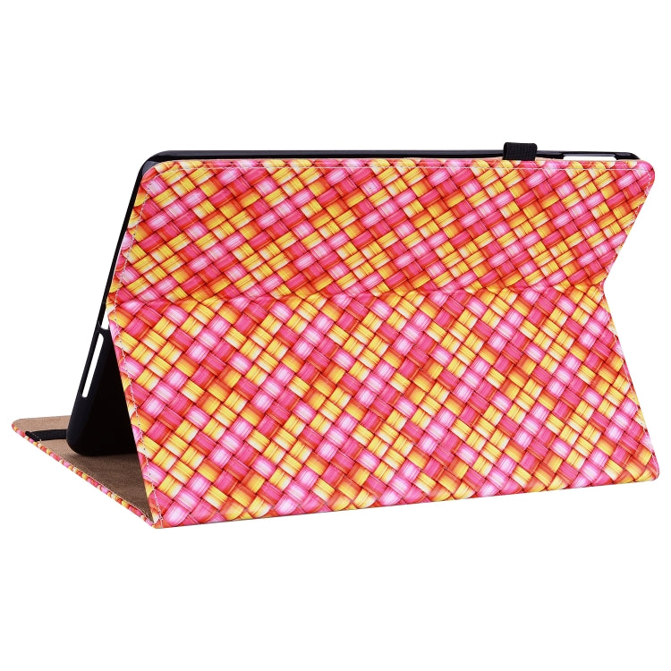 For Amazon Kindle Paperwhite 5 Color Weave Smart Leather Tablet Case