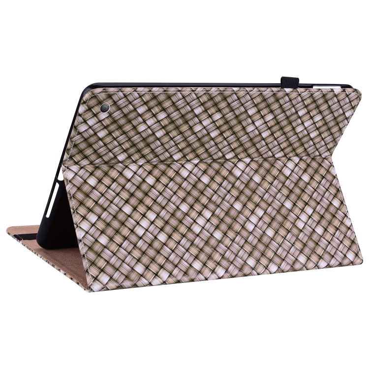 For Amazon Kindle Fire HD8 2020 Color Weave Smart Leather Tablet Case