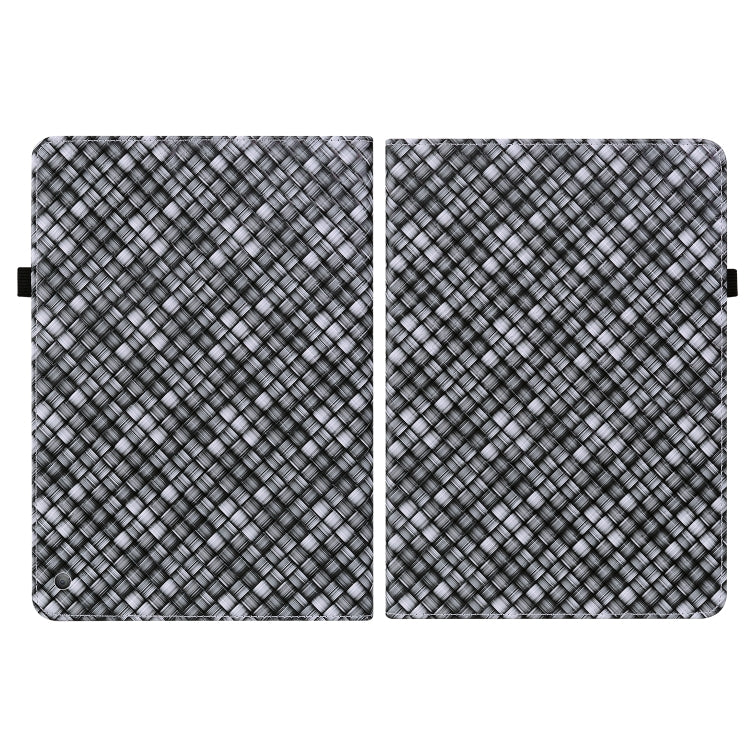 For Amazon Kindle Fire HD10 2021/HD10 Plus 2021 Color Weave Smart Leather Tablet Case
