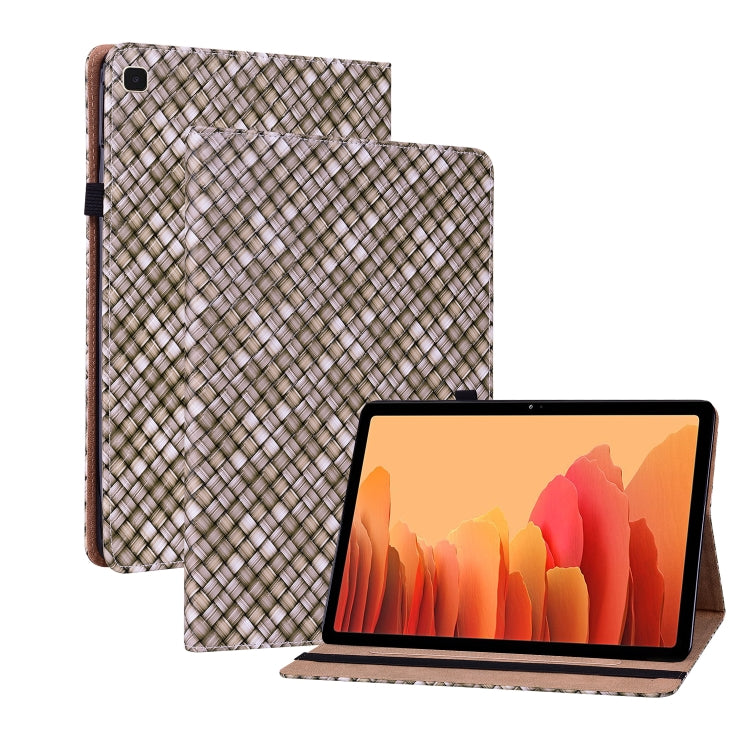 For Samsung Galaxy Tab A7 10.4 2020 Color Weave Smart Leather Tablet Case