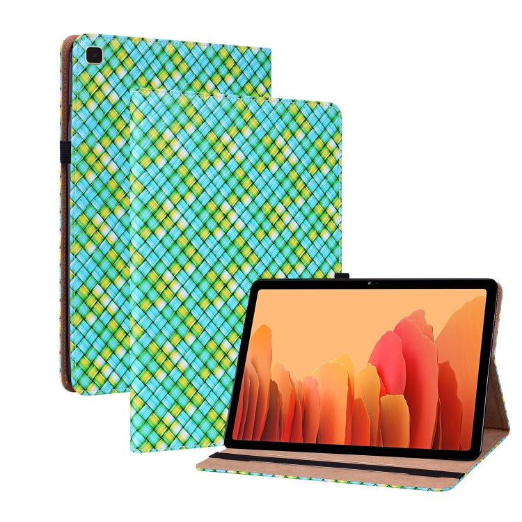 For Samsung Galaxy Tab A7 10.4 2020 Color Weave Smart Leather Tablet Case