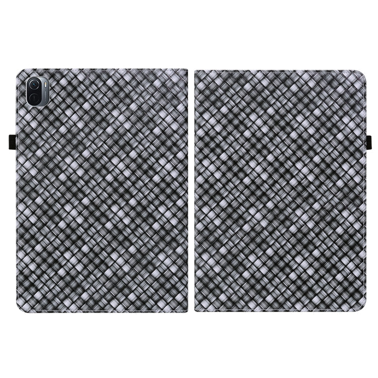 For Xiaomi Pad 5 / 5 Pro Color Weave Smart Leather Tablet Case