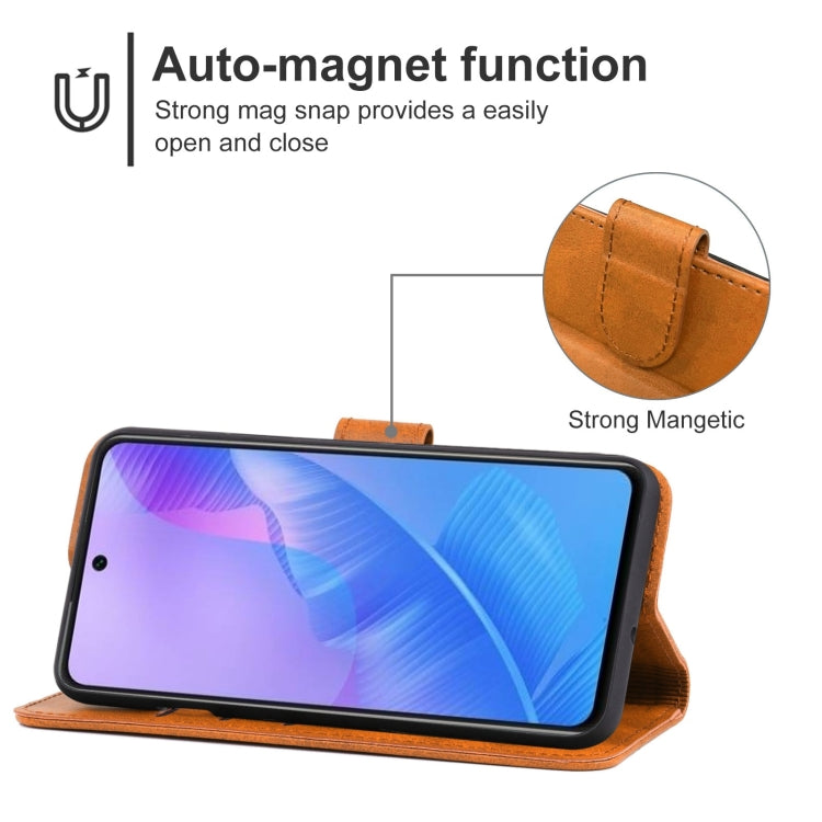 Leather Phone Case For Huawei Enjoy 20 SE 4G