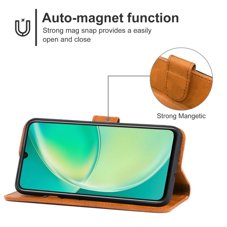 Leather Phone Case For Huawei nova Y60