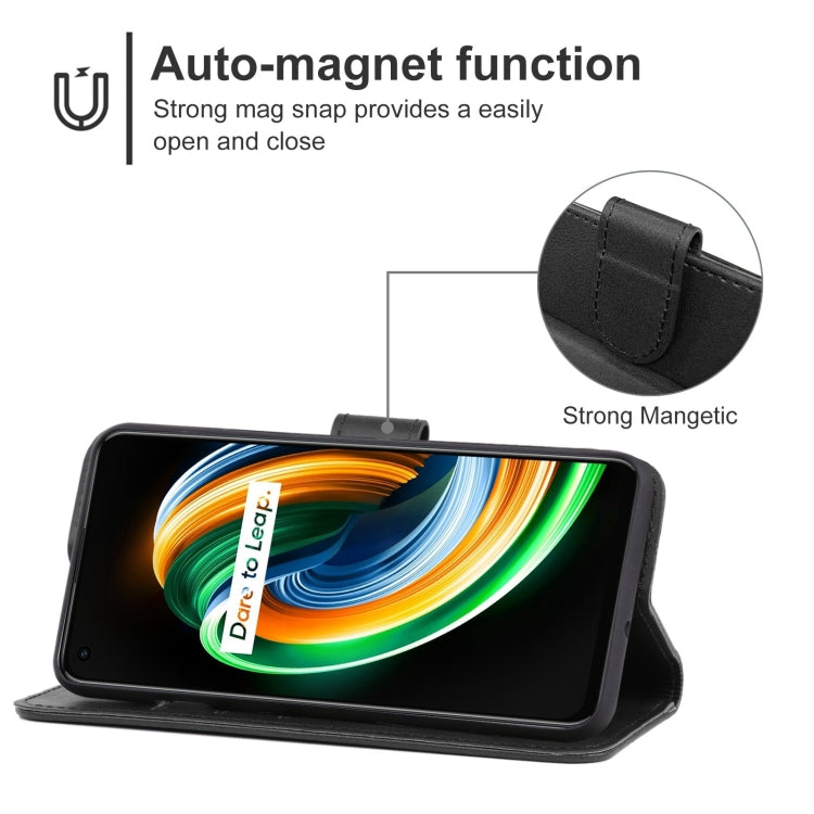 Leather Phone Case For OPPO Realme Q3 Pro 5G Carnival Version