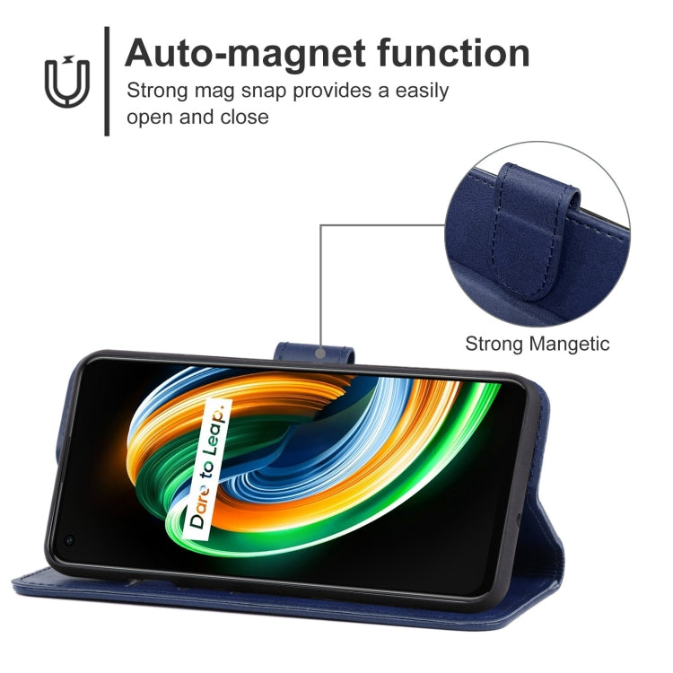 Leather Phone Case For OPPO Realme Q3 Pro 5G Carnival Version