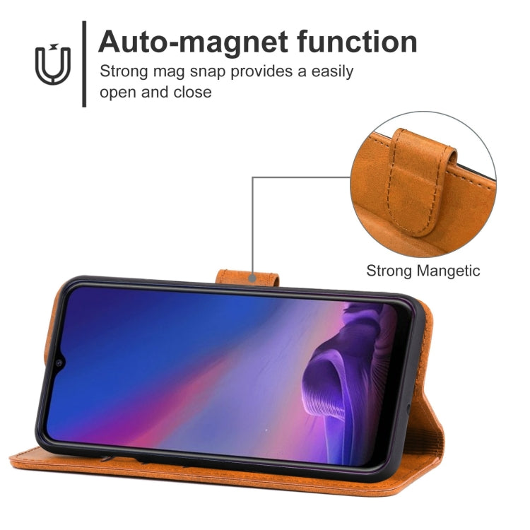 Leather Phone Case For Tecno Camon 12