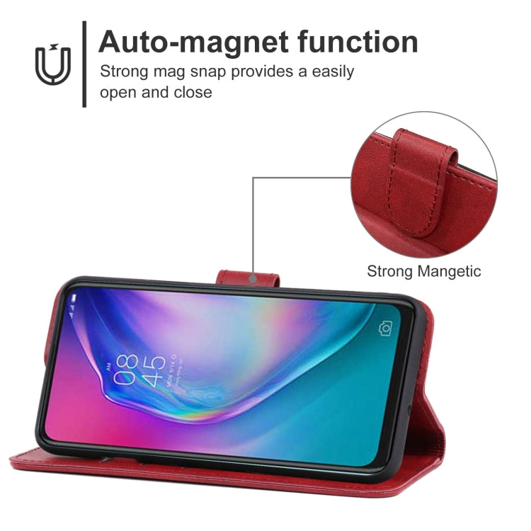 Leather Phone Case For Tecno Camon 15 Pro