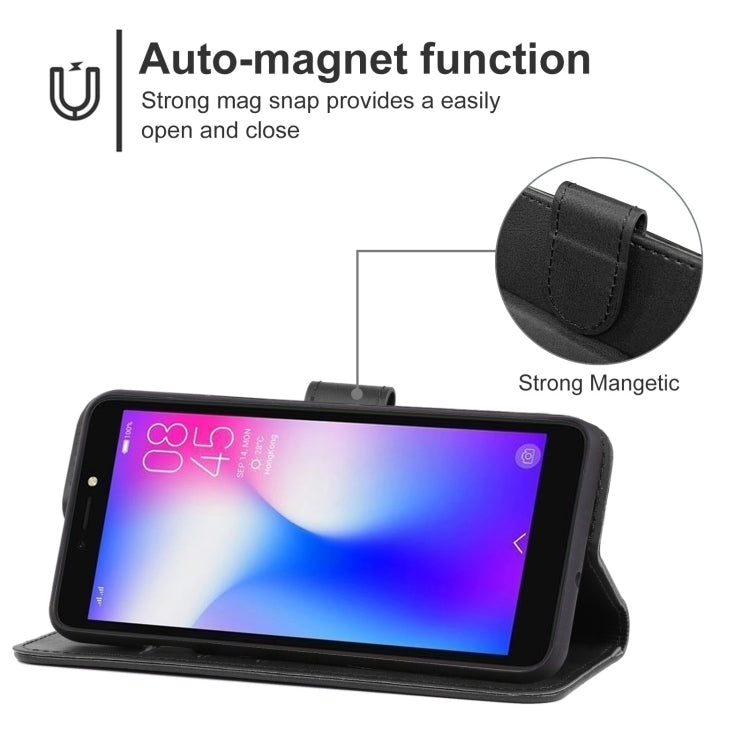 Leather Phone Case For Tecno Pop 2 F