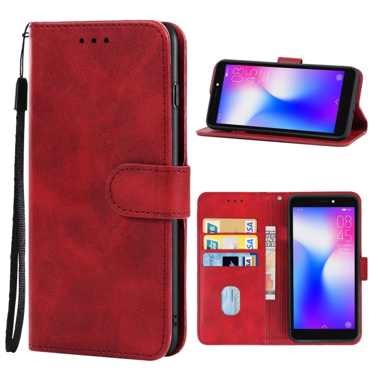 Leather Phone Case For Tecno Pop 2 F