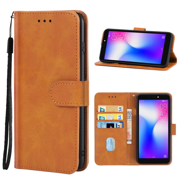 Leather Phone Case For Tecno Pop 2 F