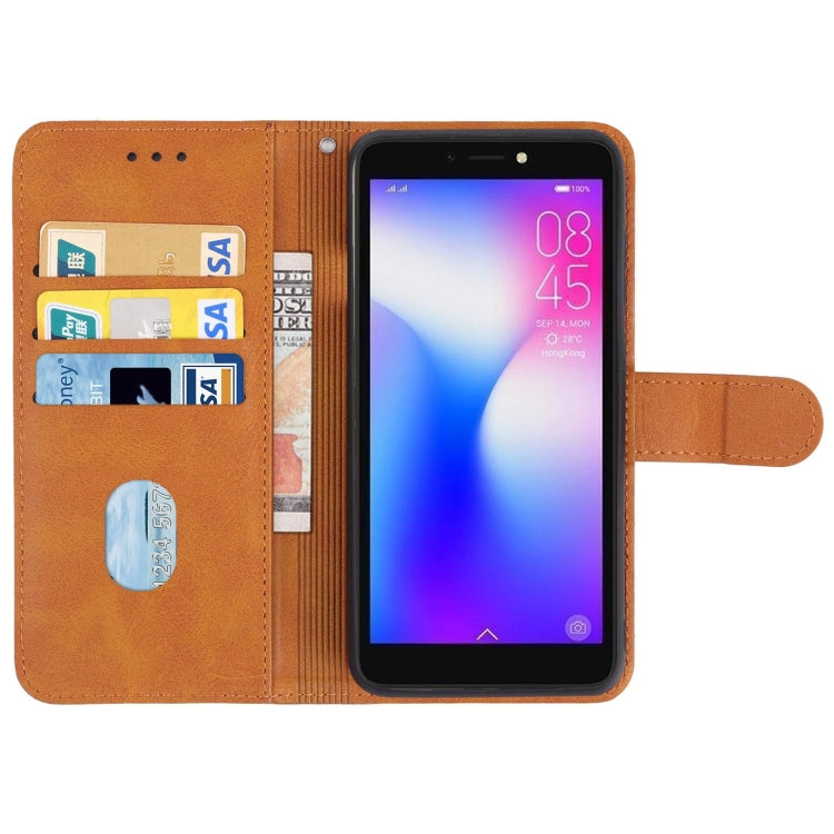 Leather Phone Case For Tecno Pop 2 F