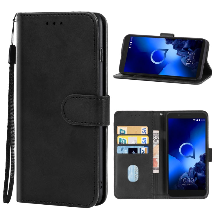 Leather Phone Case For Alcatel 1C