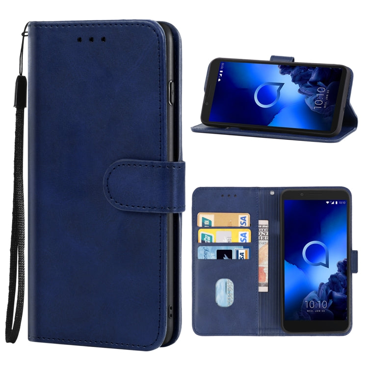 Leather Phone Case For Alcatel 1C