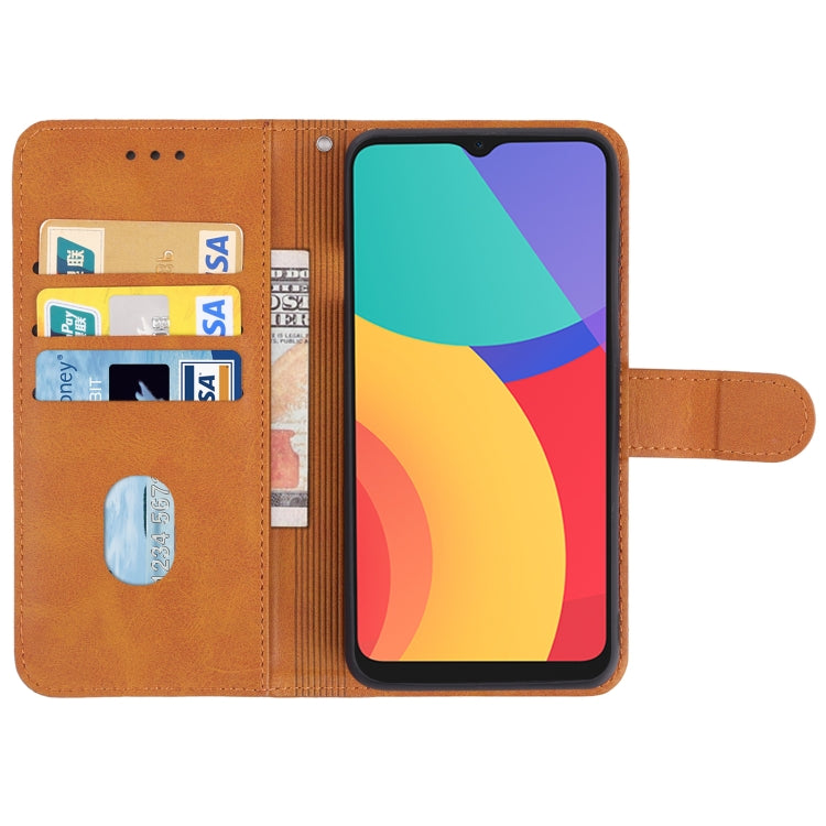 Leather Phone Case For Alcatel 1S