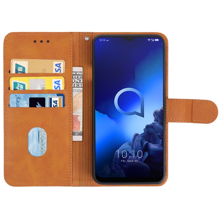 Leather Phone Case For Alcatel 3x 2019