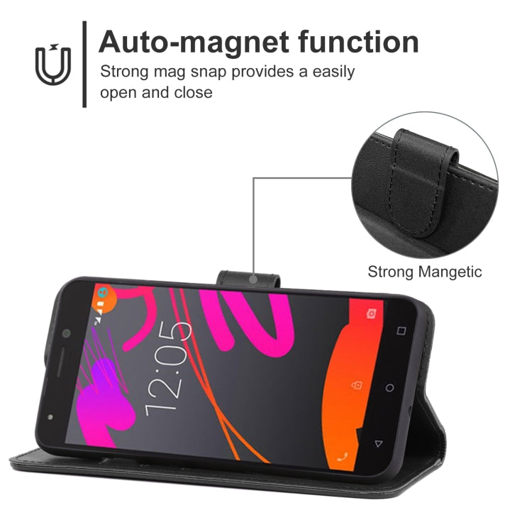 Leather Phone Case For BQ Aquaris M5