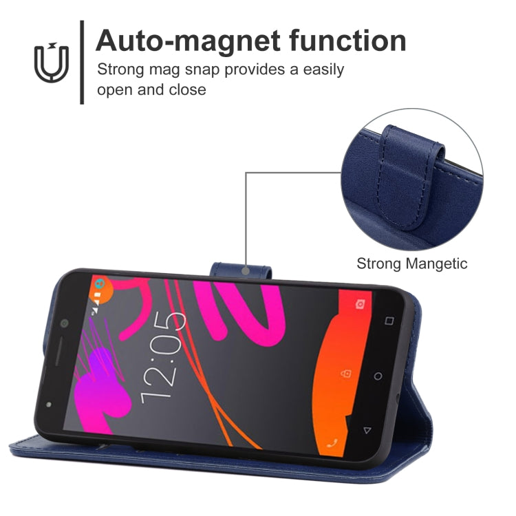 Leather Phone Case For BQ Aquaris M5