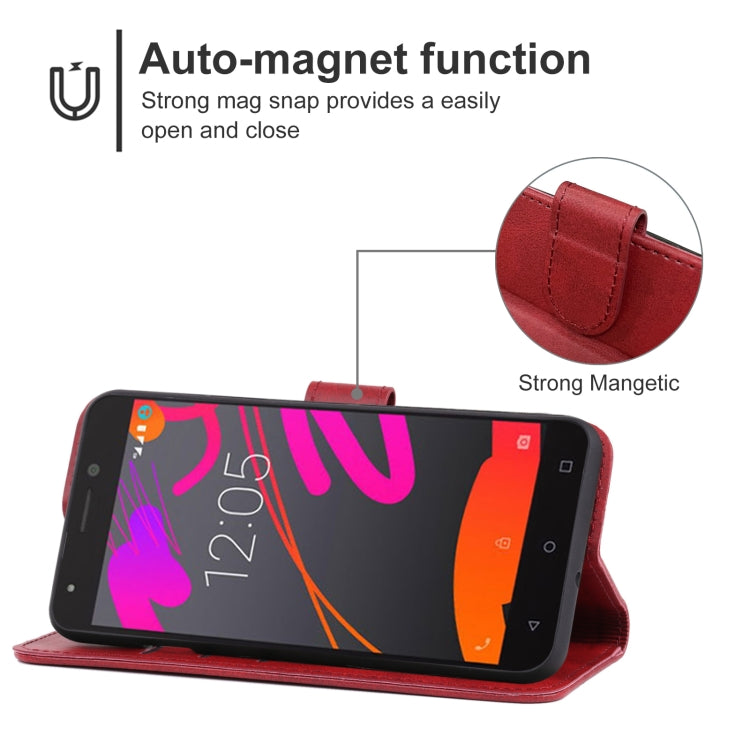 Leather Phone Case For BQ Aquaris M5
