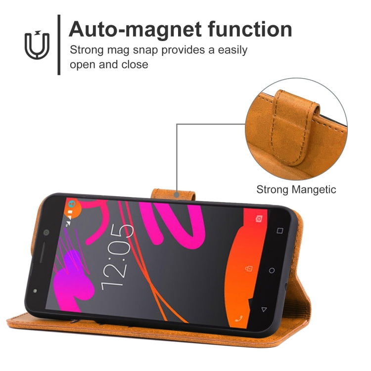 Leather Phone Case For BQ Aquaris M5