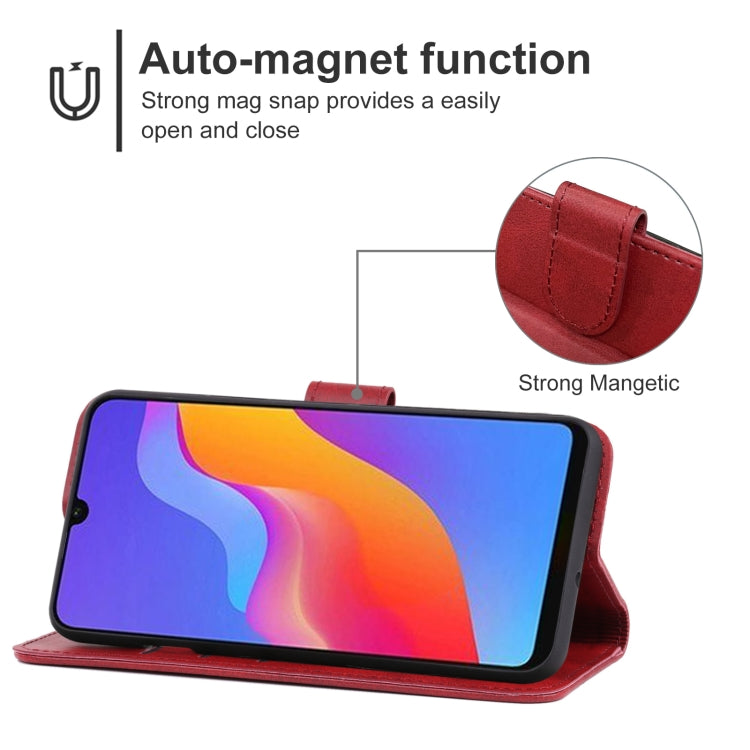 Leather Phone Case For Honor 8A Pro